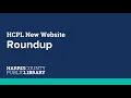 The NEW HCPL Website