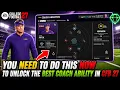 You NEED to Do This NOW to Unlock the Best Coach Ability in CFB 27 Dynasty