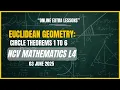 Euclidean Geometry Theorems 1-6 Made Easy NCV Maths Level 4 03 JUNE 2025