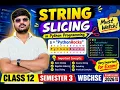 Important Question from String Slicing Python Programming class12 Computer Science Semester3 WBCHSE
