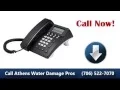 Athens GA Water Damage Repair 706 522-7070 BEST Choice Basement Flood Damage Clean Up Restoration