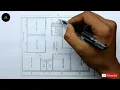 40x50 House Plan With 5 Bedrooms 40x50 Gharka Naksha 40x50 House Plan Home Design Decore