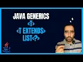 Java Generics Understanding Bounded Type Parameters and Wildcard Types