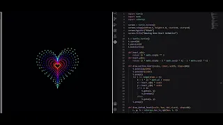 Watch Python Turn Code Into a Heart