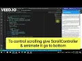 Automatic Scroll in Flutter for text paragraph using SingleChilldScrollView