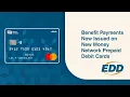 Benefit Payments Now Issued on New Money Network Prepaid Debit Cards
