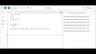 Array Shuffle JavaScript