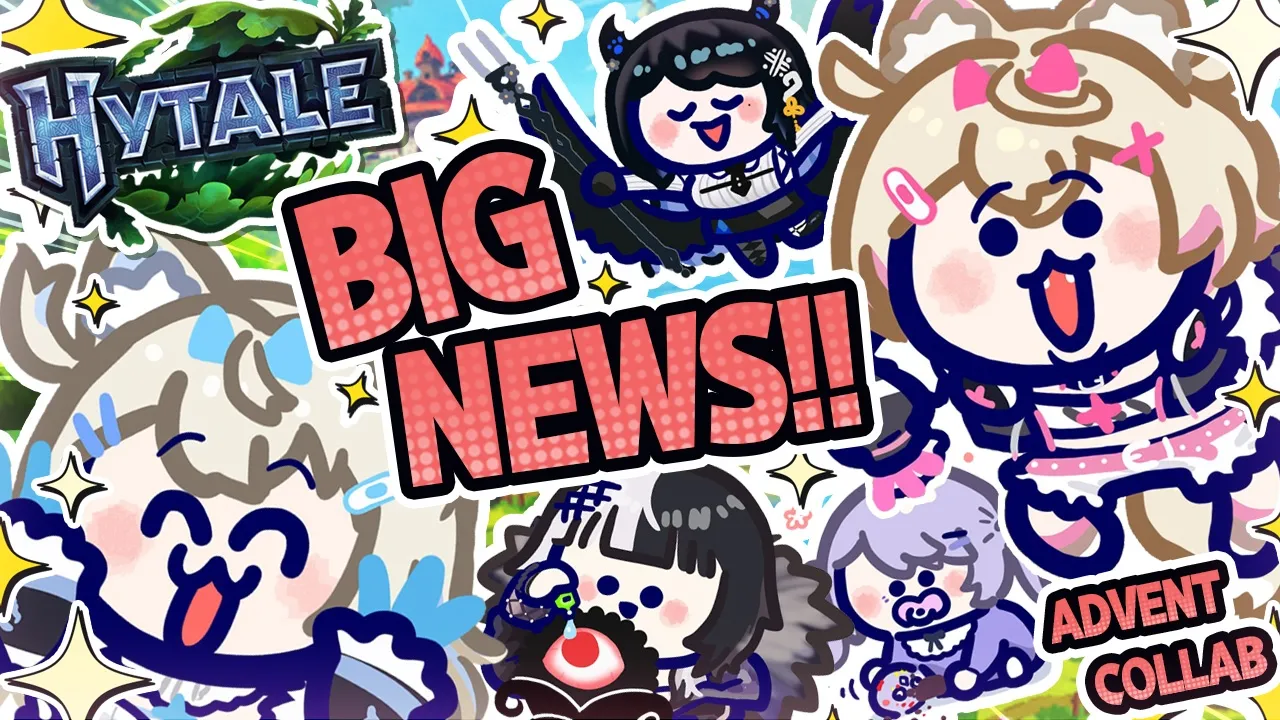 【HYTALE COLLAB】if moco-chan falls asleep the announcement is CANCELLED 🐾 #holoAdvent 【FUWAMOCO】