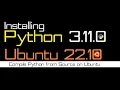 How to Install Python 3 11 on Ubuntu 22 10 Kinetic Kodu Installing Python on Linux Ubuntu 22 10
