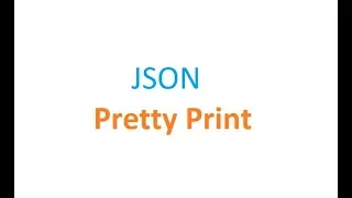 JSON pretty print with python