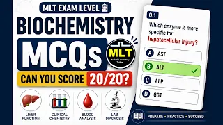 MLT Exam Prep: Important Biochemistry Questions aiims | PGI