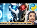 Python Tutorial 6 Python Variables Part 2 in Hindi