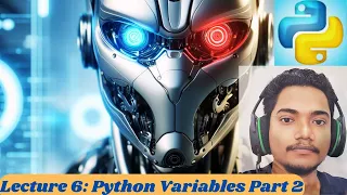 Python Tutorial 6 Python Variables Part 2 in Hindi