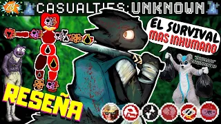 VALE LA PENA DESHUMANIZARSE En el SURVIVAL MAS SADICO Y BRUTAL? | Casualties: Unknown (Zanic REVIEW)
