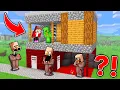 Lagu Monsters MOVED into Mikey and JJ HOUSE in Minecraft Maizen