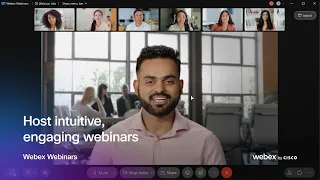 Experience Webex Webinars in action Demo