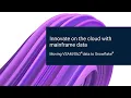 Move VSAM and Db2 data to Snowflake