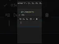 Remove function in python arrays