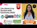 Udemy Free Courses with Certificate 2020 Python Java HTML CSS JavaScript WordPress MySQL