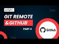 Git Remote GitHub Setup Explained in Tamil Part 4
