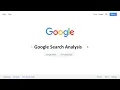 Google Search Analysis Machine Learning Projects for Beginners