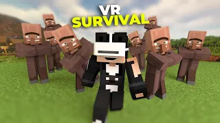VR Survival Dengan 1,000 Villager Absurd!!