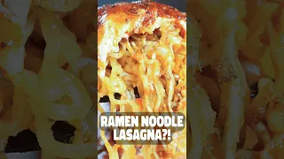 Ramen Noodle Lasagna?! Is It Actually Any Good?
