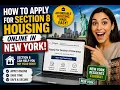 How to apply for Section 8 housing online in New York