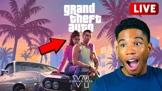 REACTING TO THE GTA 6 EXTENDED LOOK LIVE🔥