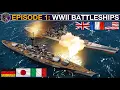 Lagu Slagschipsteekspel: Yamato, Iowa, Bismarck, KGV, Dakota, Litorrio, Richelieu | WoTS