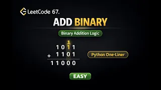 Leetcode 67 Add Binary