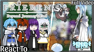 彡 Frieren Beyond Journey S End React To Rimuru Tempest As The Demon Lord 彡 Full Video My AU 
