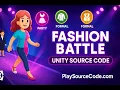 Fashion Battle - Unity Source Code Catwalk Runner Makeover Buy Reskin at Playsourcecode com