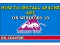 How to install Apache Ant on Windows 10