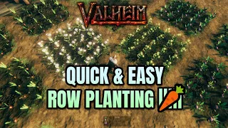 Valheim - How to plant CARROTS TURNIPS so they don t die