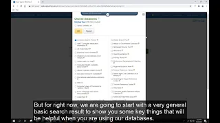 How to Search Library Databases