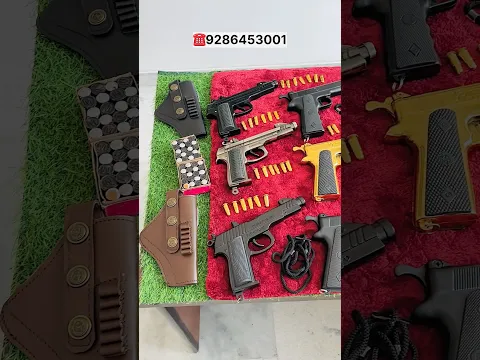 9mm Cork Gun Full Metal Body | Air Gun Monkey Scarer