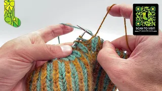Inverted Double-Knitted Brioche A Sockmatician Tutorial