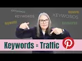 How to Use Keywords on Pinterest to get Traffic