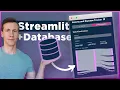 Build A Streamlit Web App From Scratch incl NoSQL Database interactive Sankey chart