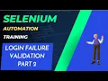 SELENIUM - TRAINING 4