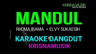 MANDUL KARAOKE DANGDUT DUET ORIGINAL HD AUDIO