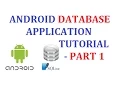 Android SQLite Database Part - 1