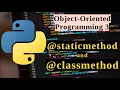 Python OOP Series - staticmethod classmethod Alternative Constructor