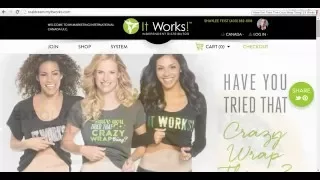 It Works Loyal Customer Sign up Walk Through