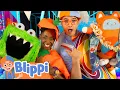 Download Lagu 🎃 Can Blippi \u0026 Meekah Complete the Spooky Halloween Challenge? | Silly Costume Surprises!