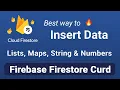 Flutter Firebase Firestore Add Data Flutter Cloud Firestore CURD