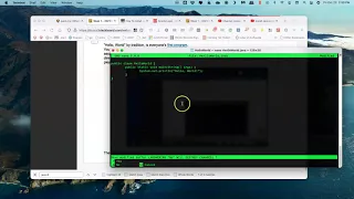 Create Hello World in macOS