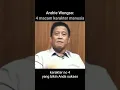 Download Lagu Andrie Wongso: karakter nomor 4 yang bisa bikin Anda sukses #shorts #andriewongso #mentorvoice