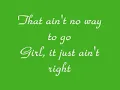 Brooks & Dunn That Ain't No Way To Go LYRICS
